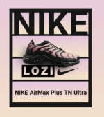 کفش کتانی مردانه و زنانه مشکی نارنجی NIKE AirMax Plus TN Ultra مدل 7169 - Image 2