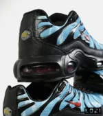 کفش کتانی مردانه و زنانه مشکی آبی NIKE AirMax Plus TN Ultra مدل 7171 - Image 4