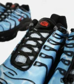 کفش کتانی مردانه و زنانه مشکی آبی NIKE AirMax Plus TN Ultra مدل 7171 - Image 7