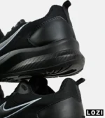 کفش کتانی مردانه و زنانه مشکی Nike zoom مدل 7237 - Image 3