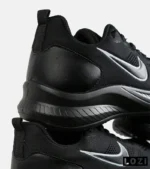 کفش کتانی مردانه و زنانه مشکی Nike zoom مدل 7237 - Image 4