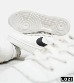 کفش مردانه و زنانه سفید مشکی NIKE AIR FORCE مدل 5515 - Image 9