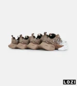 کفش کتانی مردانه و زنانه قهوه ای سفید ADIDAS performance x9000l4 مدل 7243 - Image 8