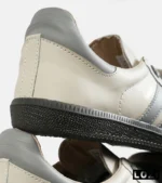 کفش کتانی مردانه و زنانه سامبا کرم طوسی قهوه ای ADIDAS Samba مدل 7296 - Image 5