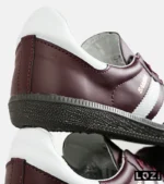 کفش کتانی مردانه و زنانه سامبا زرشکی ADIDAS Samba مدل 6272 - Image 5