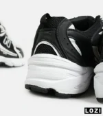 کفش کتانی مردانه و زنانه مشکی سفید NEW BALANCE 530 مدل 6628 - Image 4