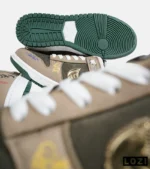 کفش کتانی مردانه و زنانه کرم سبز طلایی نایک NIKE Dunk Low Remastered مدل 7327 - Image 10