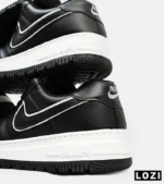 کفش کتانی مردانه و زنانه مشکی سفید نایک NIKE AIR FORCE مدل 4696 - تصویر 5