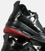 کتانی ساقدار زنانه و مردانه مشکی Nike air jordan 4 مدل 6818 - Image 4