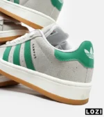 کفش کتانی مردانه طوسی سبز ADIDAS Campus مدل 4686 - Image 6
