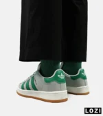 کفش کتانی مردانه طوسی سبز ADIDAS Campus مدل 4686 - Image 7