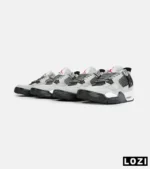 کتانی ساقدار مردانه طوسی مشکی Nike air jordan 4 مدل 5928 - Image 6