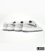 کفش کتانی مردانه و زنانه طوسی نایک NIKE AIR FORCE مدل 4568 - Image 6