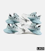 کفش کتانی مردانه و زنانه سفید آبی ADIDAS performance x9000l4 مدل 7357 - Image 2