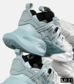 کفش کتانی مردانه و زنانه سفید آبی ADIDAS performance x9000l4 مدل 7357 - Image 4