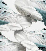 کفش کتانی مردانه و زنانه سفید آبی ADIDAS performance x9000l4 مدل 7357 - Image 5