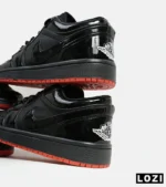 کفش کتانی مردانه مشکی نایک NIKE jordan 1 مدل 5775 - تصویر 11