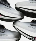 کفش کتانی مشکی خاکستری Saucony Ride Review v.2 مدل 7398 - Image 8