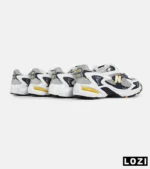 کفش کتانی مردانه و زنانه طوسی زرد مشکی NEW BALANCE 725 مدل 7387 - Image 8