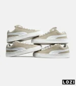 کفش کتانی ورزشی کرم مردانه و زنانه PUMA suede XL مدل 6891 - Image 2