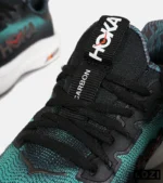 کفش کتانی مشکی سبز HOKA مدل 7396 - تصویر 7
