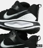 کفش کتانی مردانه و زنانه مشکی سفید مدل NIKE air zoom Pegasus 39 مدل 7464 - Image 4