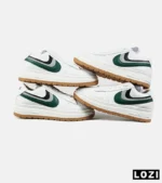 کفش مردانه و زنانه سفید سبز مشکی NIKE AirForce 3Pips مدل 7424 - Image 2