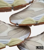 کفش کتانی زنانه کرم NEW BALANCE 9060 مدل 7481 - Image 5