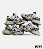 کفش کتانی مردانه و زنانه کرم سرمه ای ADIDAS performance x9000l4 مدل 6907 - Image 3