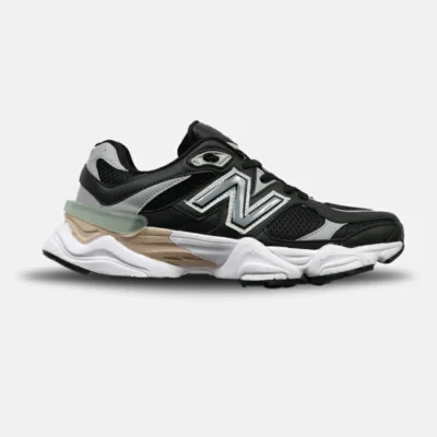 کفش کتانی مردانه و زنانه مشکی طوسی NEW BALANCE 9060 مدل 4972