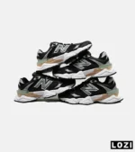 کفش کتانی مردانه و زنانه مشکی طوسی NEW BALANCE 9060 مدل 4972 - Image 7