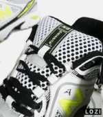 کفش کتانی مردانه و زنانه سفید مشکی لیمویی NEW BALANCE 1064 V.2 مدل 7010 - Image 7