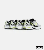کفش کتانی مردانه و زنانه سفید مشکی لیمویی NEW BALANCE 1064 V.2 مدل 7010 - Image 8