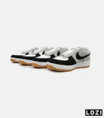 کفش مردانه و زنانه طوسی مشکی سفید NIKE AIR FORCE مدل 5345 - تصویر 8