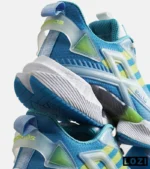 کفش کتانی مردانه و زنانه آبی لیمویی سفید Adidas SUPERNOVA 3 مدل 7024 - Image 4