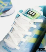 کفش کتانی مردانه و زنانه آبی لیمویی سفید Adidas SUPERNOVA 3 مدل 7024 - Image 7
