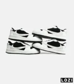 کفش کتانی مردانه سفید مشکی NIKE travis scott مدل 7030 - Image 2