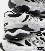 کفش کتانی مردانه و زنانه سفید مشکی NEW BALANCE 9060 مدل 2154 - Image 13