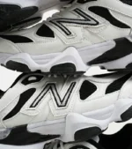 کفش کتانی مردانه و زنانه سفید مشکی NEW BALANCE 9060 مدل 2154 - Image 12
