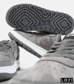 کفش کتانی مردانه طوسی نایک NIKE AIR FORCE مدل 2174 - Image 15