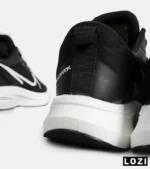 کفش کتانی مردانه مشکی سفید NIKE zoom x مدل 7049 - Image 9