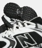کفش کتانی مردانه و زنانه سفید مشکی NEW BALANCE 530 V02 مدل 7103 - Image 10