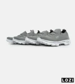 کتانی طبی مردانه و زنانه خاکستری اسکیچرز SKECHERS مدل 6376 - Image 6