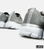 کتانی طبی مردانه و زنانه خاکستری اسکیچرز SKECHERS مدل 6376 - Image 9