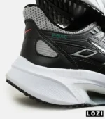 کفش کتانی مردانه و زنانه مشکی طوسی نایک NIKE P-6000 مدل 6347 - Image 4
