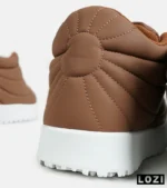 نیم بوت مردانه و زنانه قهوه ای UGG مدل 7126 - Image 9