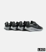 کفش کتانی مردانه و زنانه مشکی طوسی نایک NIKE PEGASUS V10 مدل 7143 - Image 7