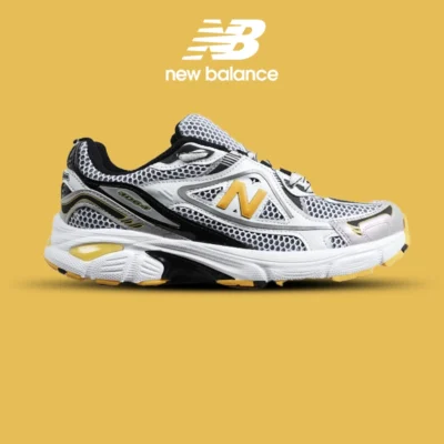 کفش کتانی مردانه و زنانه طوسی مشکی خردلی NEW BALANCE 1064 V.2 مدل 6664