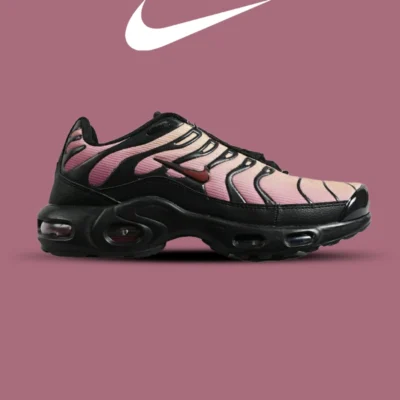 کفش کتانی مردانه و زنانه مشکی نارنجی NIKE AirMax Plus TN Ultra مدل 7169