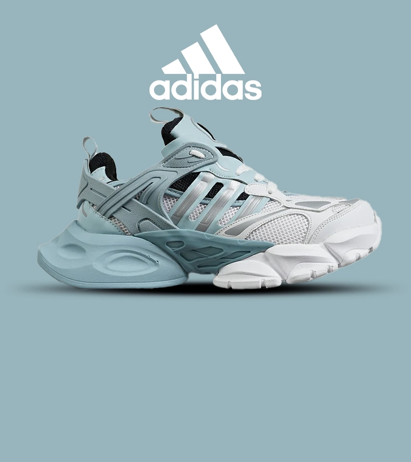 rttyrgert کفش کتانی مردانه و زنانه سفید آبی ADIDAS performance x9000l4 مدل 7357 - Image 1